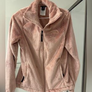 The North Face Women's Soft Pink Teddy Jacket